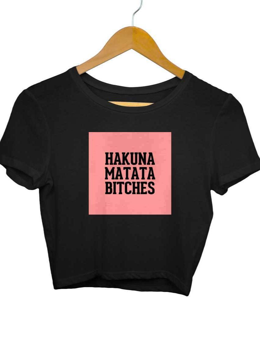 Hakuna Matata Crop Top - Insane Tees