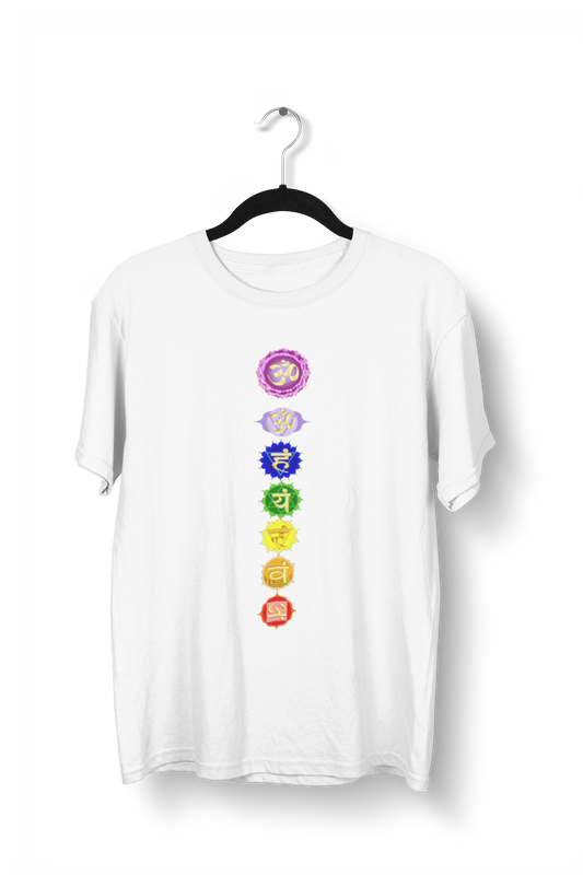 thelegalgang,7 Chakras Yoga Tees for Men,MEN.