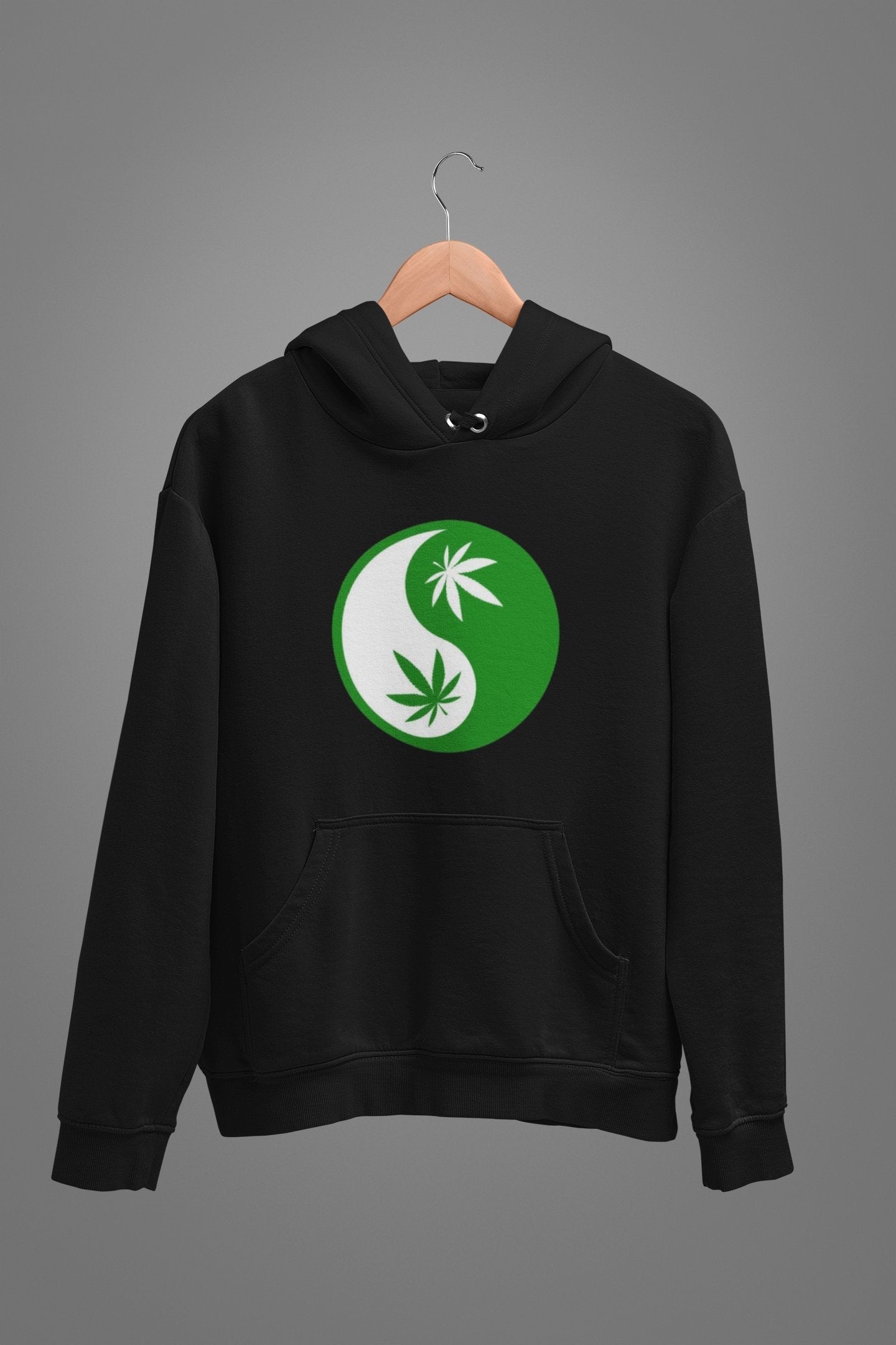 Ying Yang Stoner Hoodie - Insane Tees