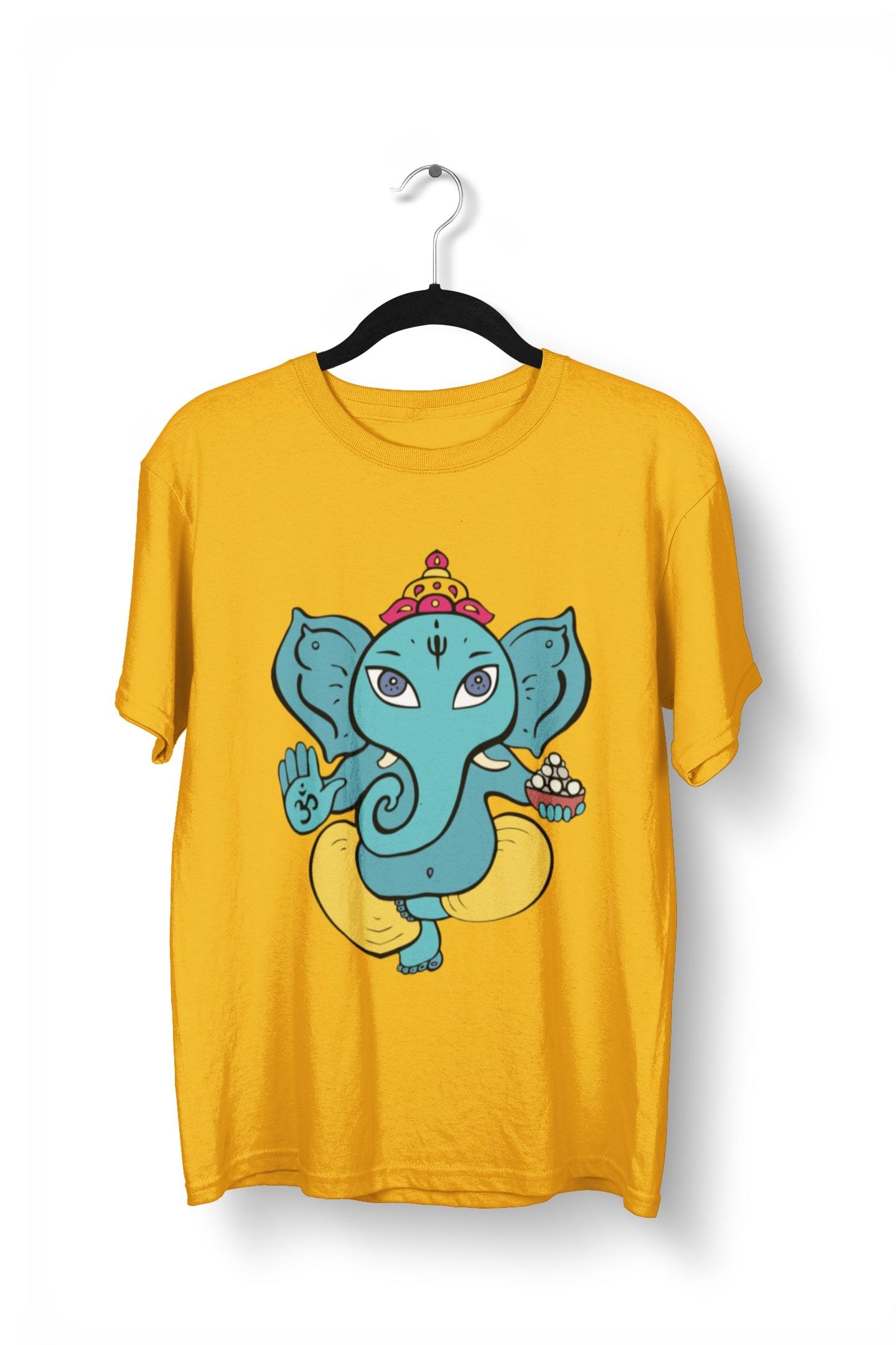 thelegalgang,Cute Boho Style Ganesha T-Shirt,MEN.