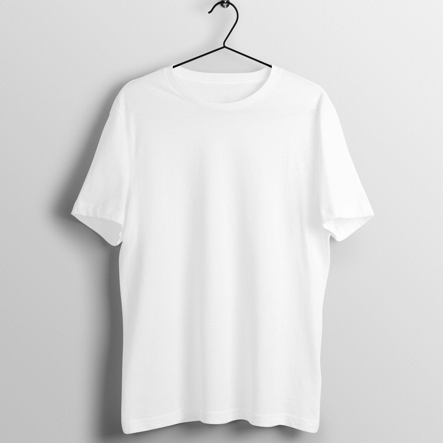 White Half Sleeve T-Shirt - Insane Tees