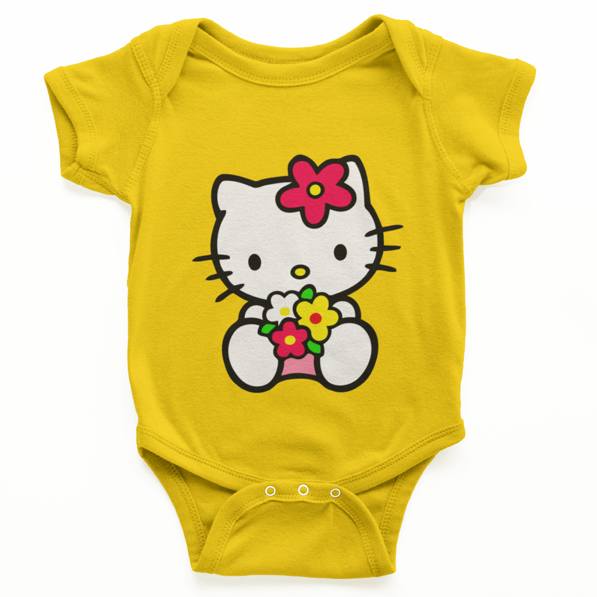 thelegalgang,Hello Kitty Graphic Printed Onesies for Babies,.