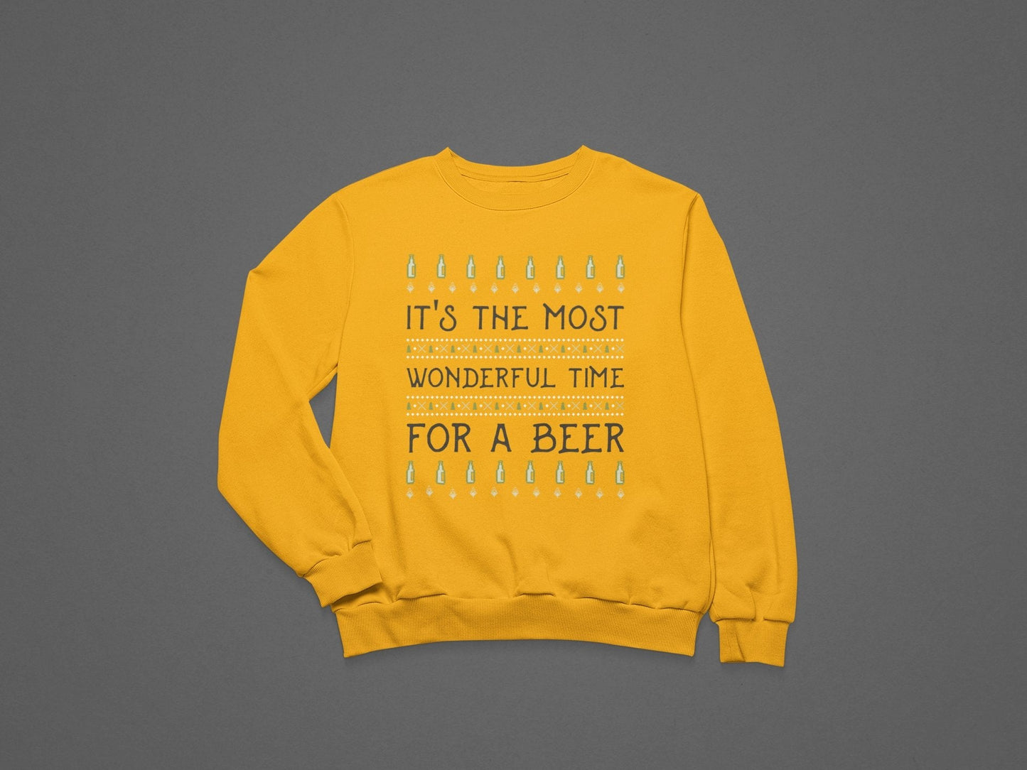 Its Most Wonderful time for Beer Sweatshirt