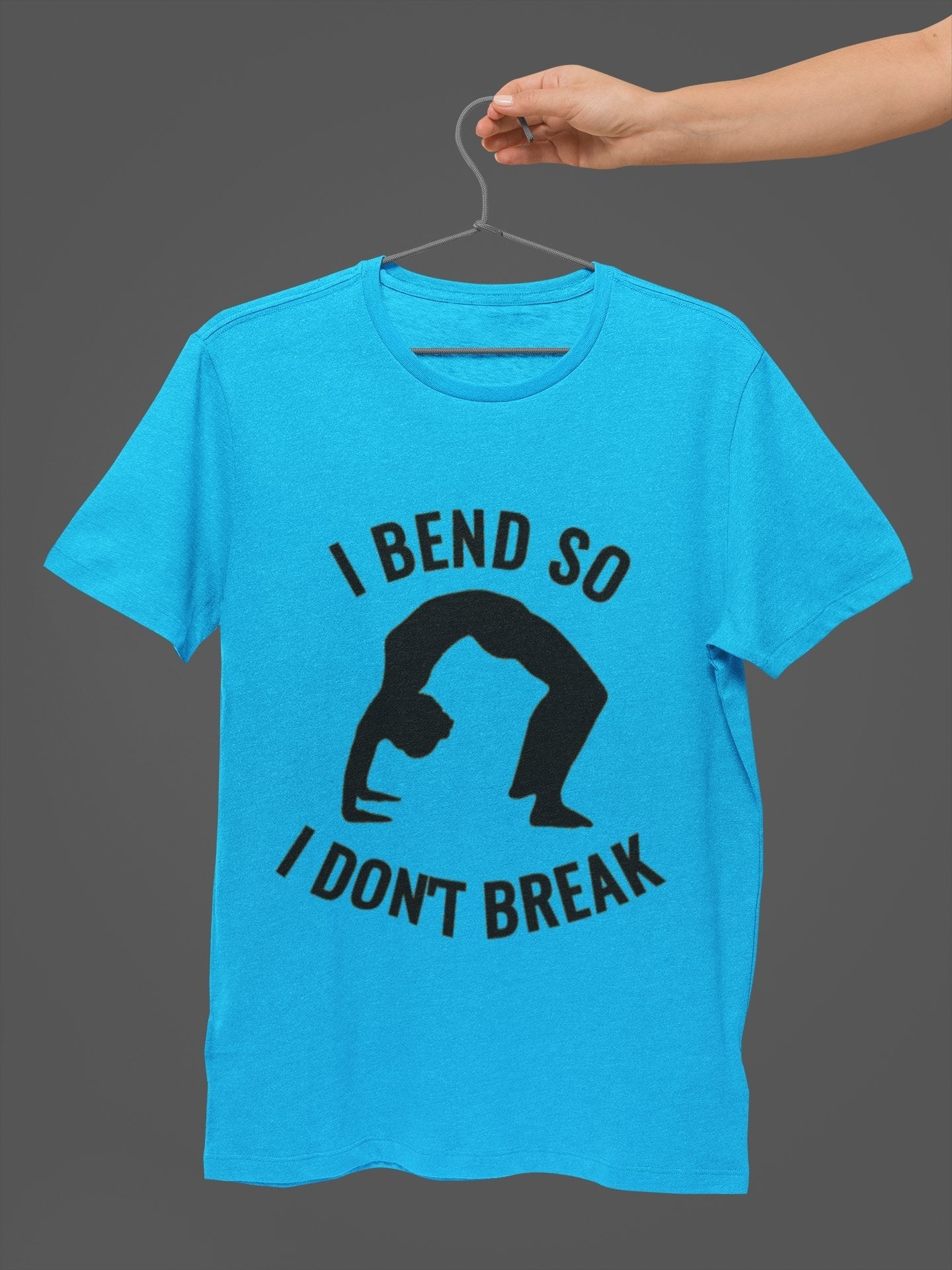 I Bend so I don't Break Yoga Tees for Men - Insane Tees