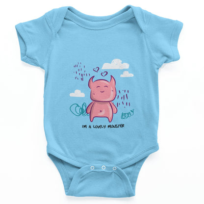 thelegalgang,I am a Lovely Monster Graphic Onesies for Babies,.