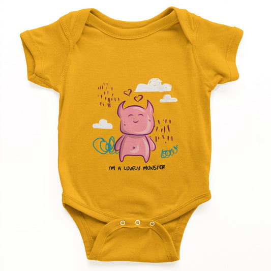 thelegalgang,I am a Lovely Monster Graphic Onesies for Babies,.