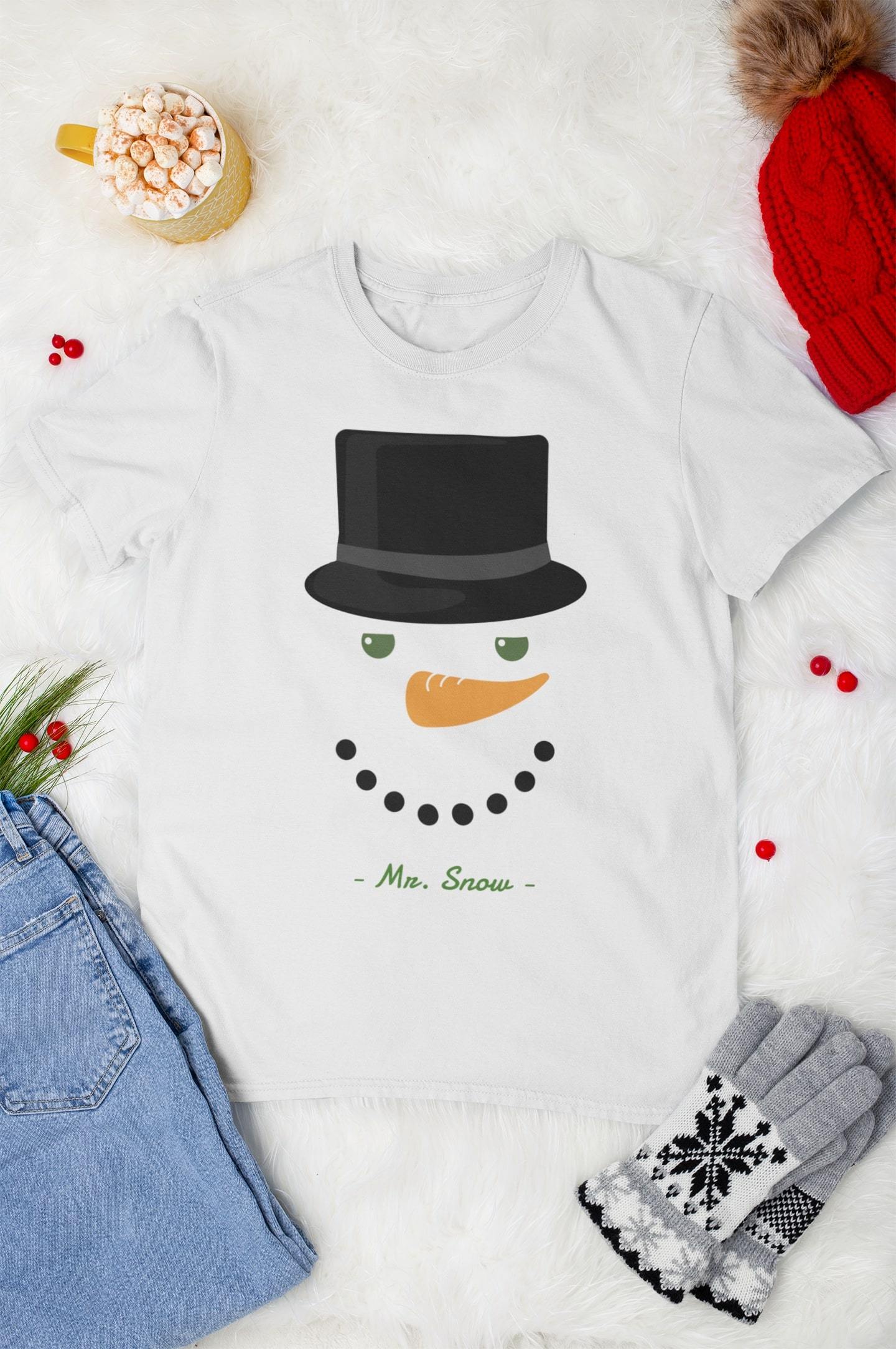 Mr Snow Christmas T-Shirt