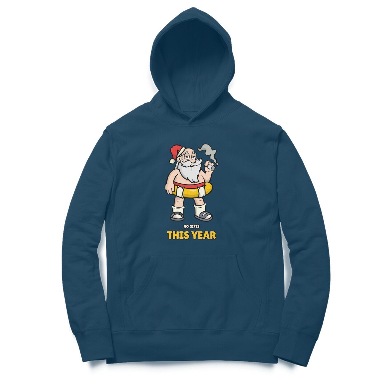 No Gift This Year Santa Hoodies