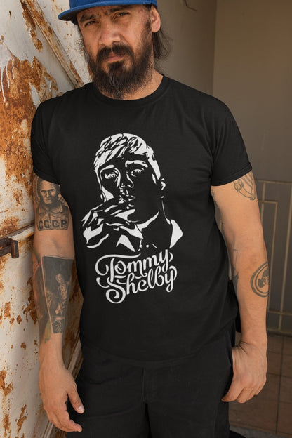 thelegalgang,Tommy Shelby Smoking Peaky Blinder T shirt,.