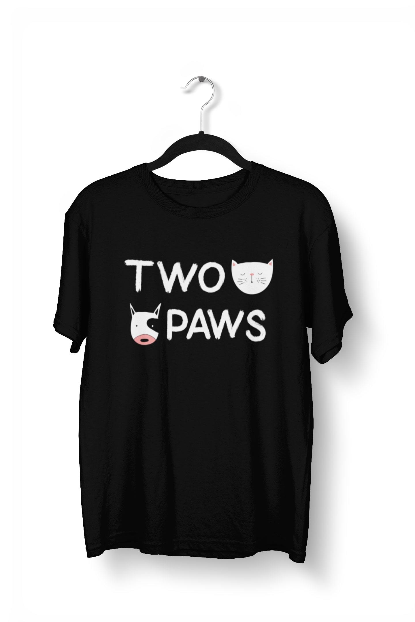 Two Paws Printed T-Shirt